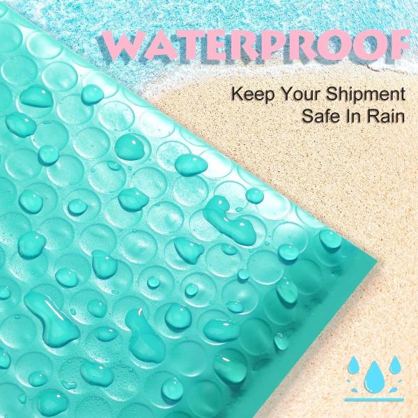 CTCX Poly Bubble Mailers Logo Custom Mailer Bag Bubble Transparent USA Poly Bubble Mailer Envelopes