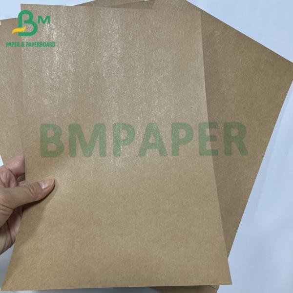 270 + 15 GSM Greaseproof Untear Brown Kraft PE Coated Food paper