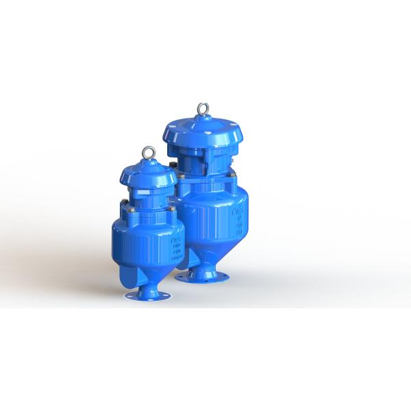 Ductile Iron Sewage Air Release Valve with High Temperature Resistance ≤80℃ and Anti-Corrosion for Wastewater Systems