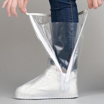 Factory Supply High Quality Reusable Waterproof Shoe Covers With Reflector Anti-Skid Unisex Over Shoes For Rain