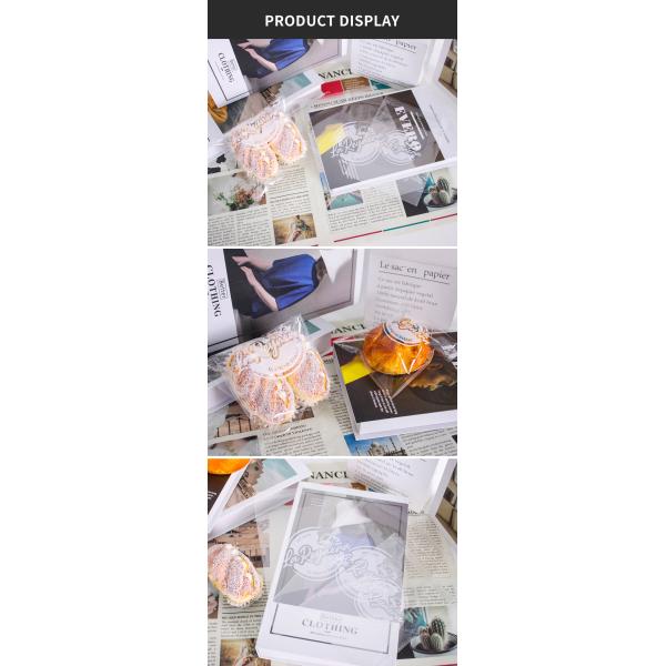 Прозрачный LDPE пакет для сэндвичей Сертификат EN137