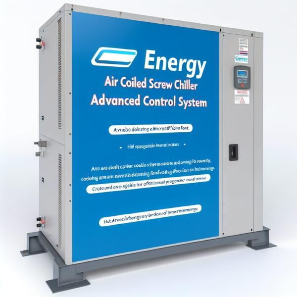 Energy- Air Cooled Screw Chiller Advanced Control System for Optimal Cooling Efficiency and Savings