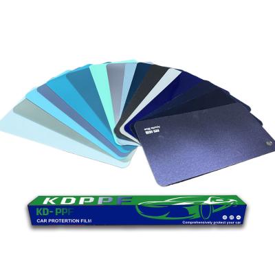 8 Mil Blue Series Anti Rain Spot Car Film Sand Proof PPF de mudança de cor