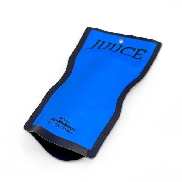 Hand Cream Liquid Smell Proof Mylar Zipper Stand Up Pouch Custom Square Bottom Bag