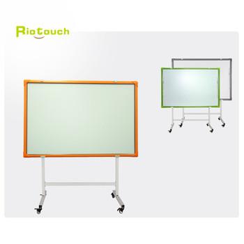 Riotouch 10 points IR multi touch infrared interactive whiteboard stand for education