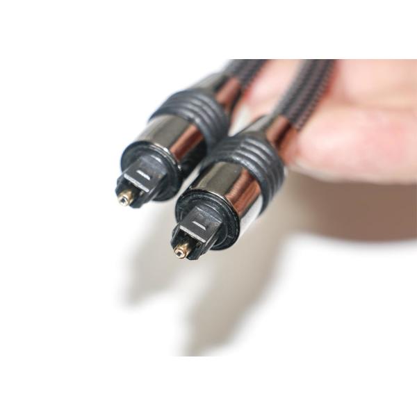 Toslink Черный нейлоновый плетеный металлический корпус OD6.0 для выхода Цифровой динамик ТВ-кабель 1,2 м