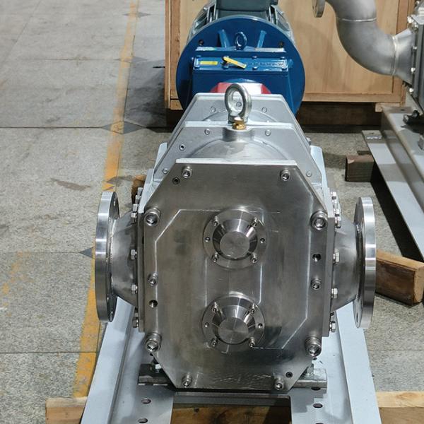 Entrée facile de la pompe rotatoire de lobe des solides SS316L pour le liquide