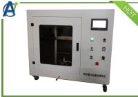 A chama vertical espalhou ISO 15025 do equipamento de teste das propriedades para o teste de matéria têxtil
