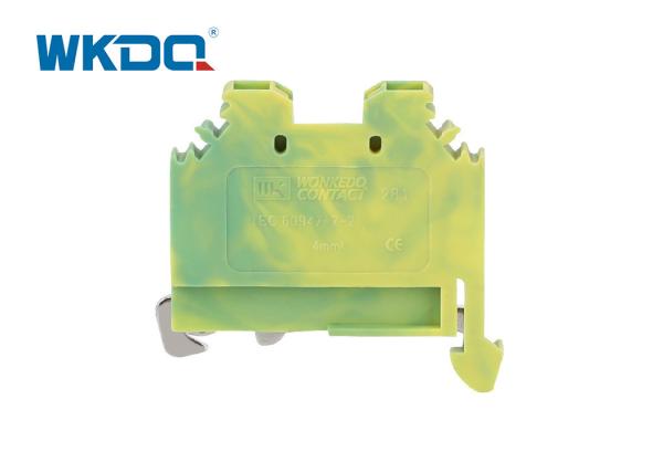 282-107 tipo IEC 60947-7-1 da mola de fio dos conectores do bloco de terminais moído para o desempenho estável do armário de distribuição