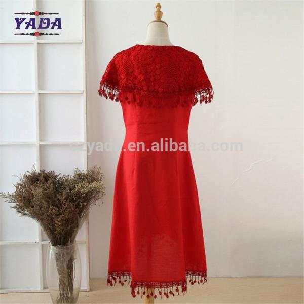 Обычные платья дамы модное платье 2017 случайные женщины женщина вечеринка один кусок платье узора для продажи