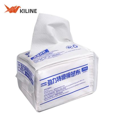 Papier nettoyant polyvalent industriel Nettoyeur multi-surfaces Nettoyeuses OEM blanches
