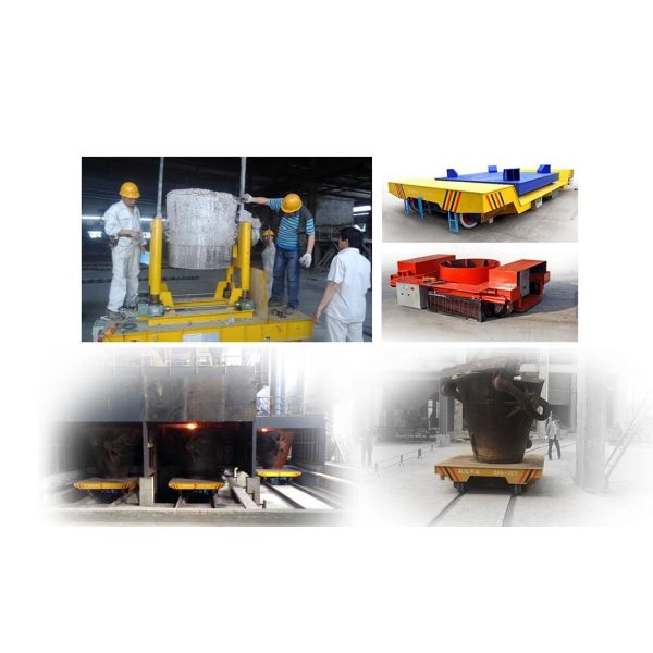 190t Ladle Transfer Cart with Integrated Weighing and Automation Functions