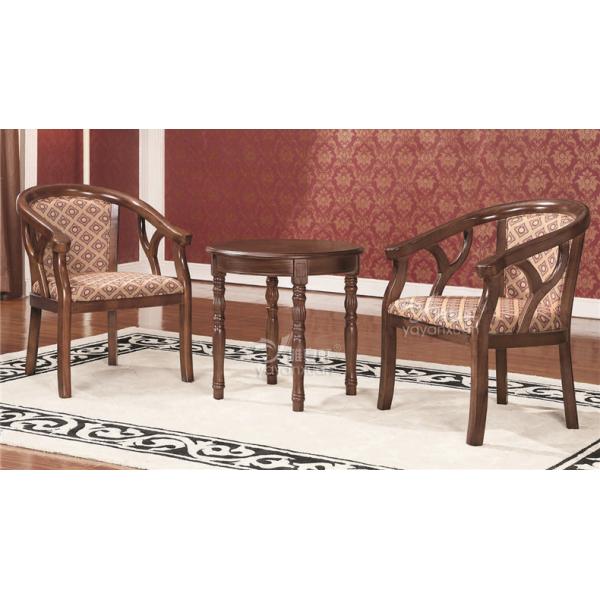 Reception Waiting Chairs WIth Wooden Material For Sale With Competitive Price (YW-35)