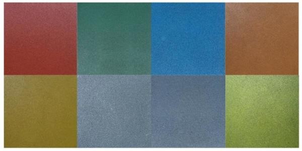 Recycled Rubber Sports Flooring , Outdoor Sports Flooring Flat Surface