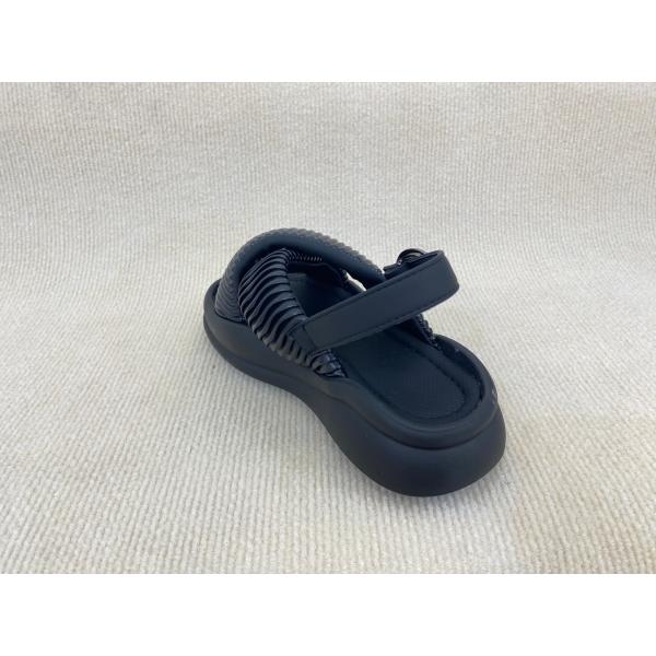 Flat Heel Women Black Flip Flops For Beach Pool Summer Black Platform Flip Flops