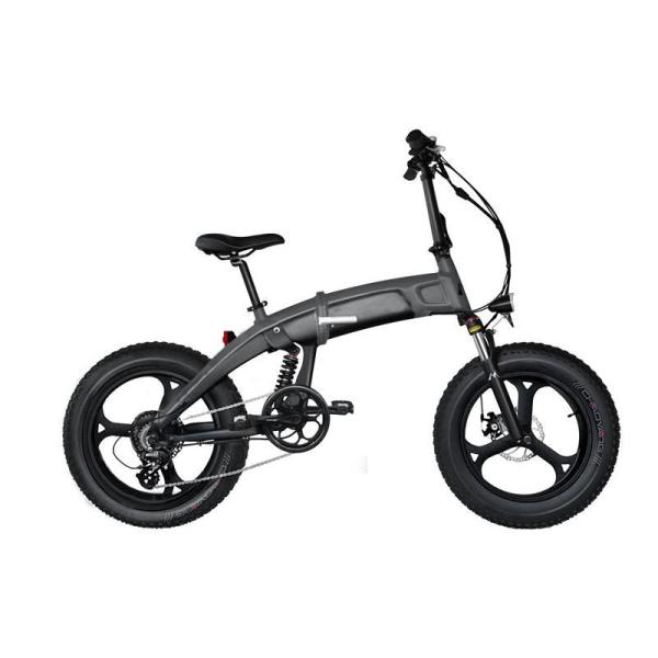 20in Electric Fat Folding Bike with 10.4 AH Battery Capacity and Aluminum Alloy Frame