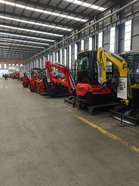 3.5Ton Mini Digger Small Cabin Crawler Hydraulic Household Excavator 18.5KW