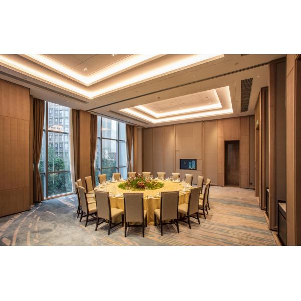 Hotel Restaurant Furniture Set Made Of Solid Ash Wood With Electric Dining Table