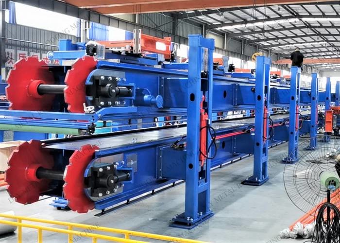 Производственная линия панели сэндвича Pu машины 8m панели Pu PLC непрерывная