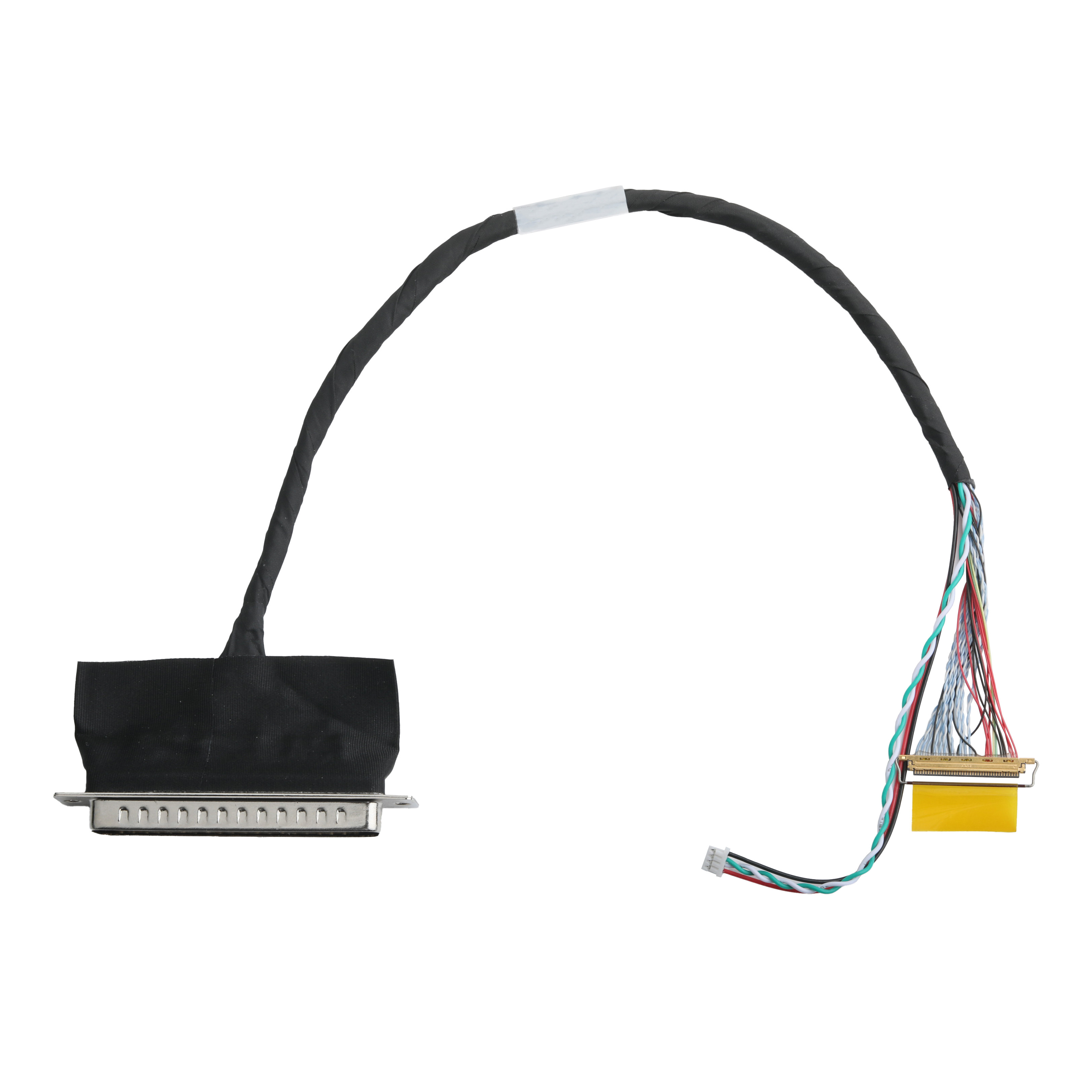 Сборка кабеля LVDS D-SUB Мужчина к Molex 51021-0400 и 20453-240T-01 Проводный разъем OEM/ODM