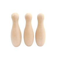 Logo du client Jouet d'équilibre en bois Enfant Parent Boule de bowling en bois