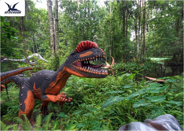 Lifelike Marvel Life Size Dinosaur Models With Silicon Rubber Long Term Service