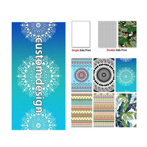 Personalized Microfiber Quick Dry High Quality Custom Beach Towel