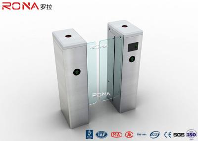 Economia de vidro moderada porta deslizante do espaço do torniquete da barreira da segurança automática