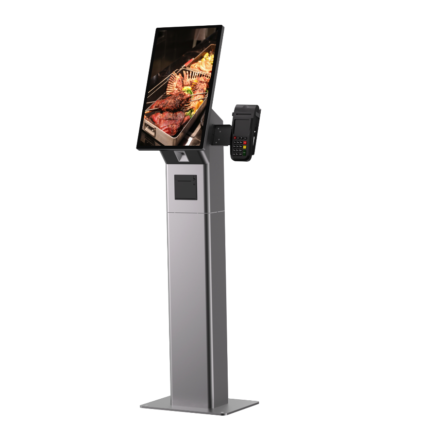2K LCD Touch Screen Self-Service Kiosk with Modular Design and Scratch-Resistant Screen for Efficient Business Operations