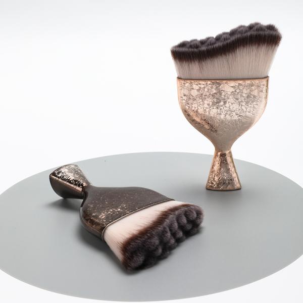 Beauty Yaurient Face Foundation Brush Bb Cream Brush With Wave Massage Hair Shape