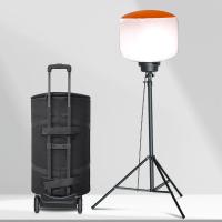 Événements Téléscopique Tour lumineuse remorquable 500W Ballon LED Tour lumineuse mobile pour les grands événements