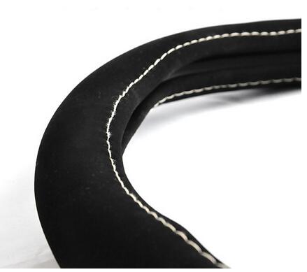 PU steering wheel cover hand made car cover hot sale good quality