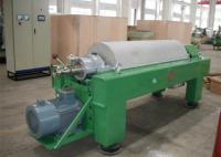 Centrifugador de Tricanter/centrifugador horizontal do filtro para a separação contínua do óleo da água