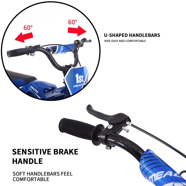 Односкоростной PU седло 16 дюймовый детский велосипед