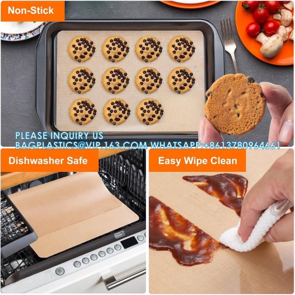 Silicone Baking Mat Roll -16IN X 10FT Non Stick Heat Resistant Food Grade Baking Mats, Reusable Freeze Dryer Mat