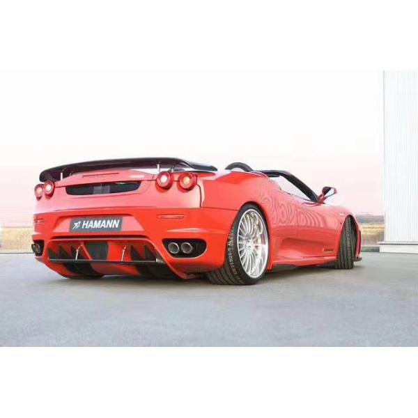 For Ferrari F430 Body Kit F430 Upgraded HAMANN Style Front Shovel Diffuser Spoiler Side Skirt F430 Carbon Fiber Body Kit