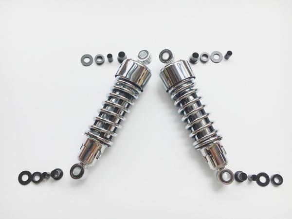 10.5inch lowing shock absorber for harley davidson Sportster 883 , 1200 models Chrome