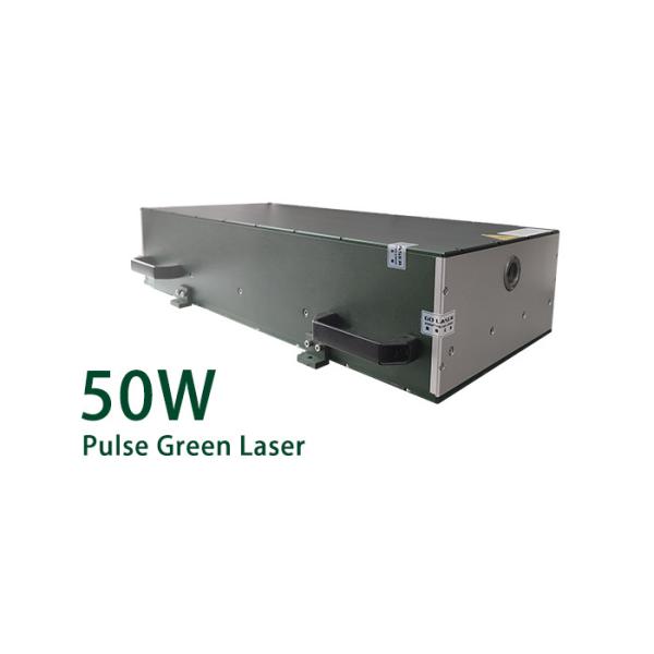 50W Green Nanosecond Fiber Lasers Single Pulsed Laser Source for Micromachining Marking Cutting