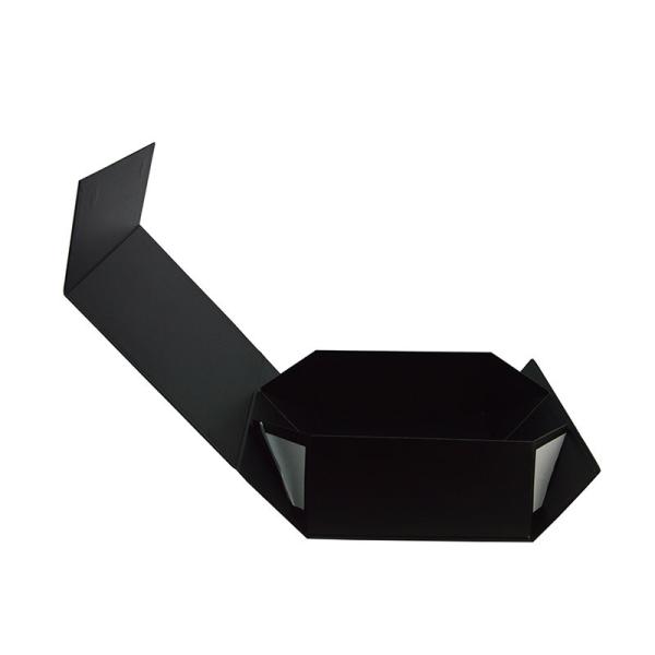 Custom Printed Foldable Black Cardboard Gift Boxes With Lids | Cardboard Gift Packaging Boxes