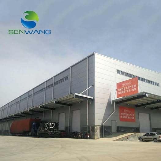 Hot Dipped Galvanizing Surface Metal Structure Warehouse with Steel Main Frame