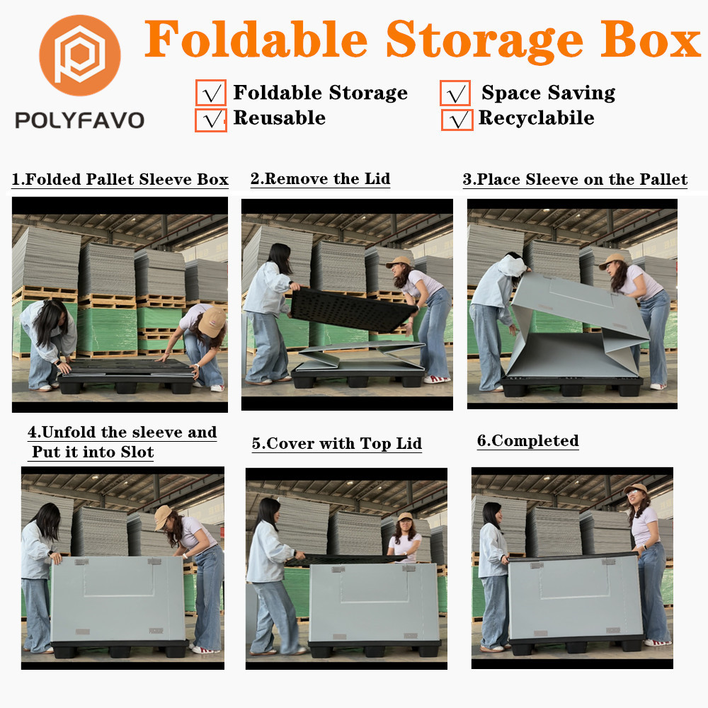  Heavy-Duty Multi-Grid Box for Factory Floor Use Stackable Plastic Organizer--Waterproof & Reusable for Warehouse Parts Storage