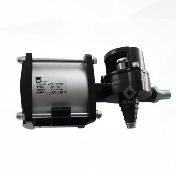 WAM VFS Powder Drive Pneumatic Butterfly Valve Assembly For -20C- 80C Environments