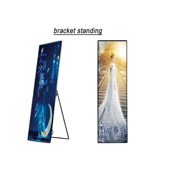 Indoor LED Poster Digital Advertising Display for Hanging and Stacking