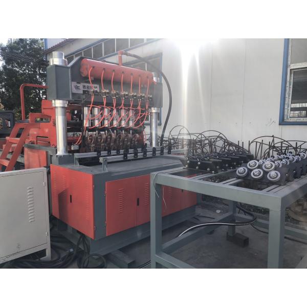 Welding Accuracy ±0.5mm Fully Automatic Welding Fence Machine With 2500mm Mesh Width