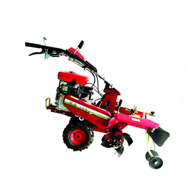Orchard mini power tiller cultivator with 170F gasoline engine and high safety level