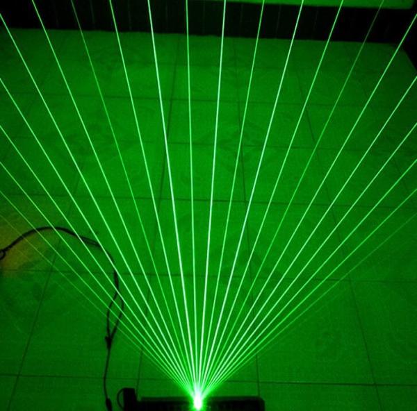 Industrial Grade DC 12-24V 532nm 50mw Green Multi-Dot Laser Module With HeatsinkFor Laser Stage Light