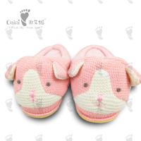 18 X 8 cm Chaussures pour enfants en peluche Chaussures de chat mignon rose chaud 18 X 8 cm