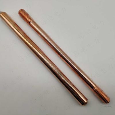 21mm 19mm Earth Rod For Generator Spike Lightning Protection System