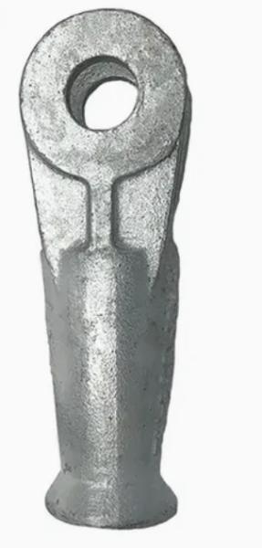 G416 コッターピン付き 熱電化オープンスペルターワイヤロープソケット