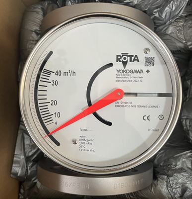 Yokogawa RAMC08 Rotameter Stainless Steel Flow Meter IP66
